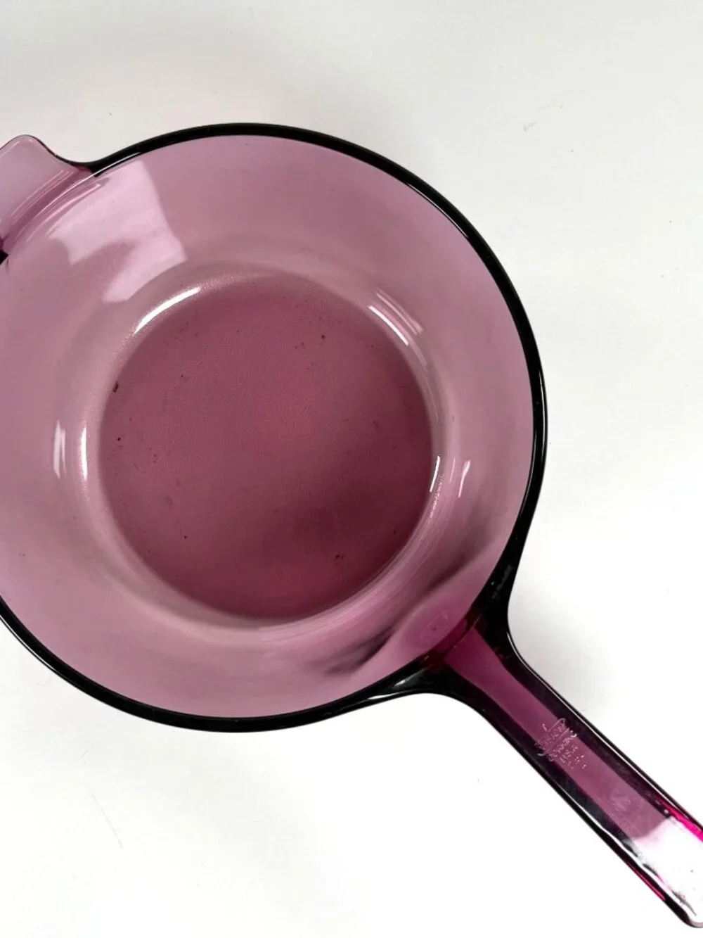 Corning Visions Cranberry Glass Cookware 2.5L With Pyrex Lid